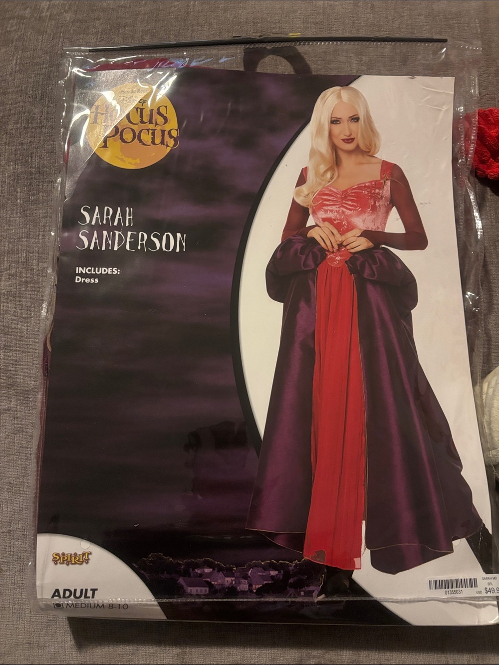 Women’s Red & Purple Maxi Skirt Dress